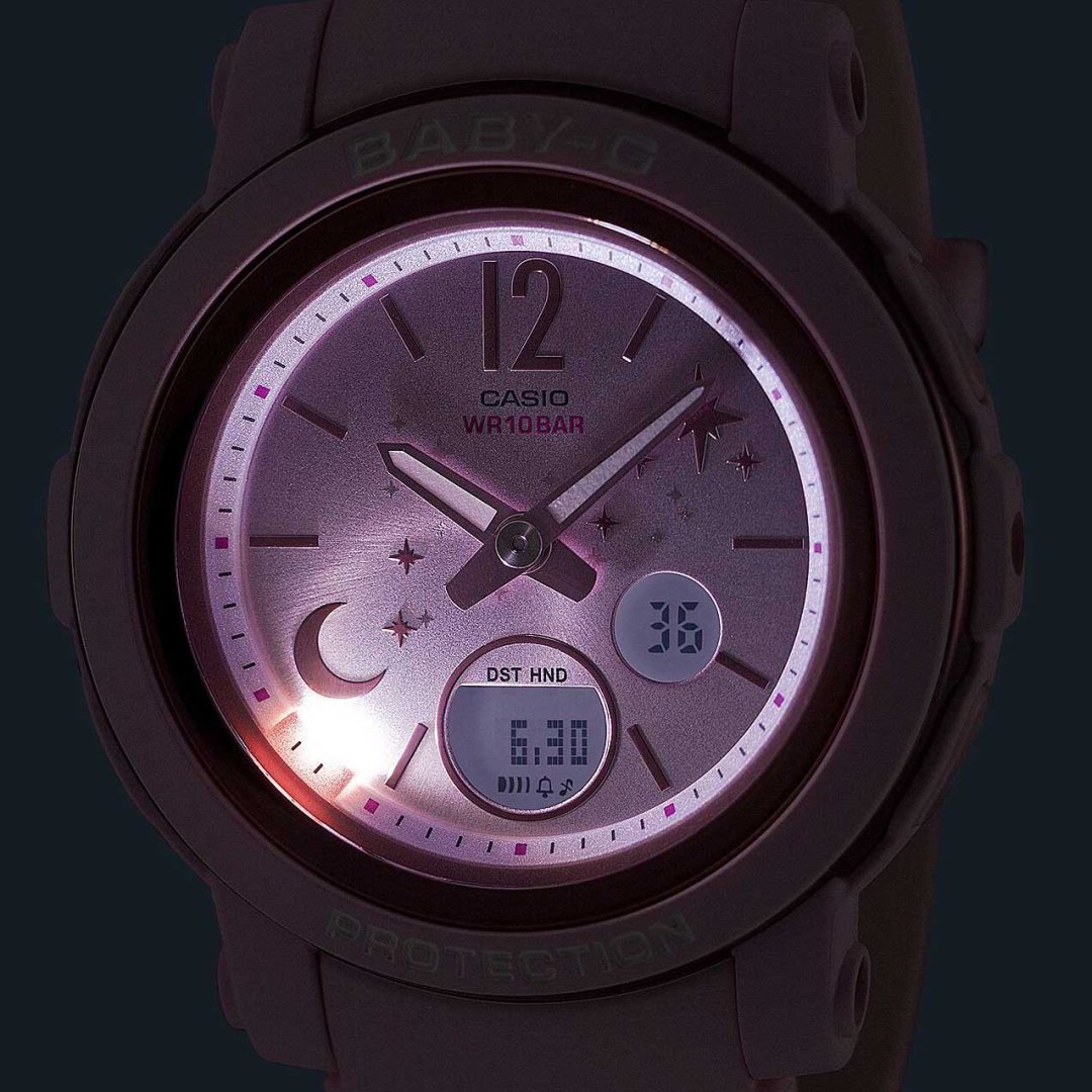 Часы Кварцевые CASIO BGA-290DS-4ADR полимер