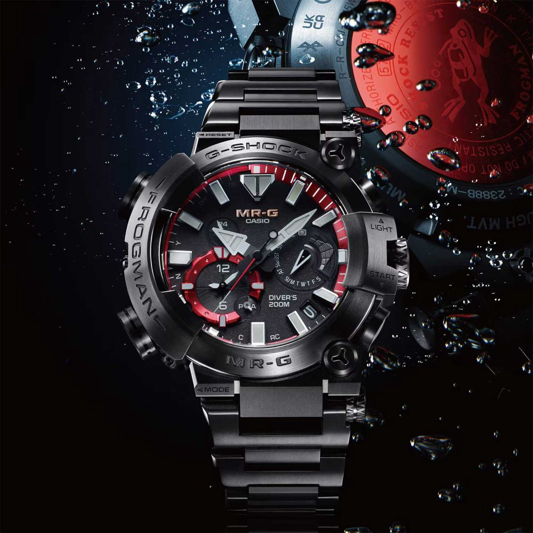 Часы Кварцевые CASIO MRG-BF1000B-1ADR титан купить,NaN