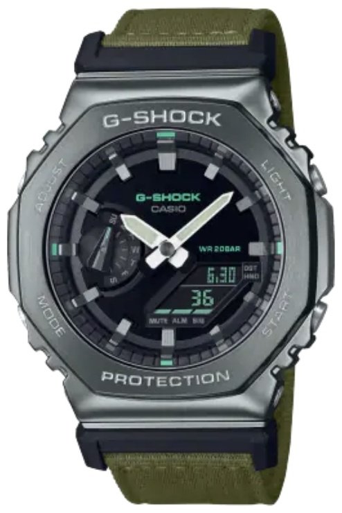 Часы Кварцевые CASIO GM-2100CB-3ADR пластик, нержавеющая сталь