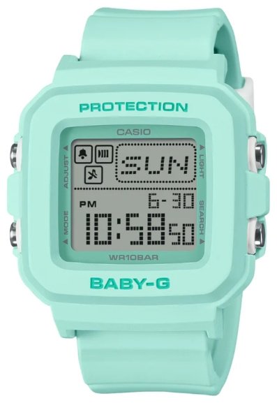 Часы Кварцевые CASIO BGD-10-3DR полимер