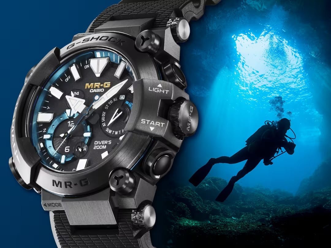 Часы Кварцевые CASIO MRG-BF1000R-1ADR полимер