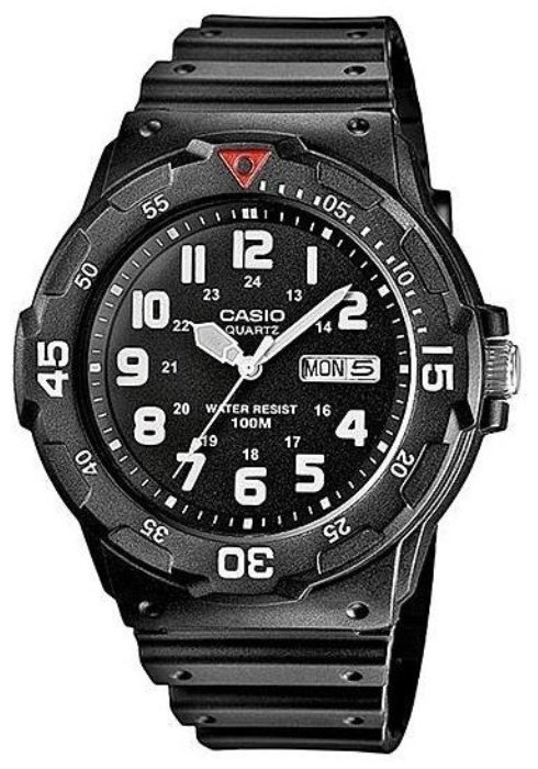 Часы Кварцевые CASIO MRW-200H-1BVEG полимер