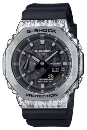 Часы Кварцевые CASIO GM-2100GC-1ADR полимер, нержавеющая сталь
