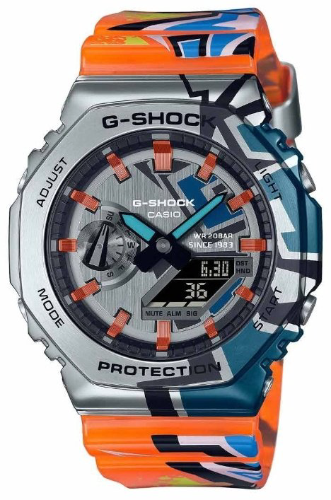 Часы Кварцевые CASIO GM-2100SS-1ADR сталь