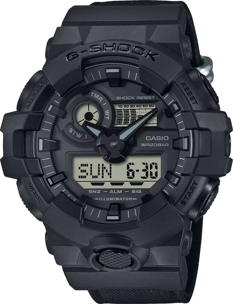 Часы Кварцевые CASIO GA-700BCE-1ADR полимер
