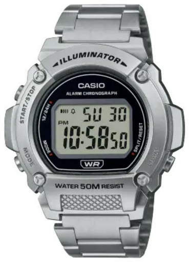 Часы Кварцевые CASIO W-219HD-1AVEF полимер
