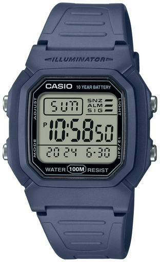 Часы Кварцевые CASIO W-800H-2AVDF полимер