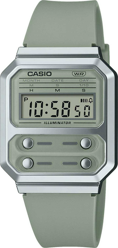 Часы Кварцевые CASIO A100WEF-3AEF полимер