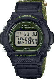 Часы Кварцевые CASIO W-219HB-3AVDF полимер