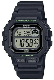 Часы Кварцевые CASIO WS-1400H-1AVEF пластик