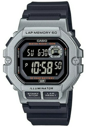 Часы Кварцевые CASIO WS-1400H-1BVDF пластик