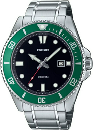 Часы Кварцевые CASIO MDV-107D-3AVDF нержавеющая сталь