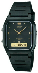 Часы Кварцевые CASIO AW-48HE-1AVDF пластик