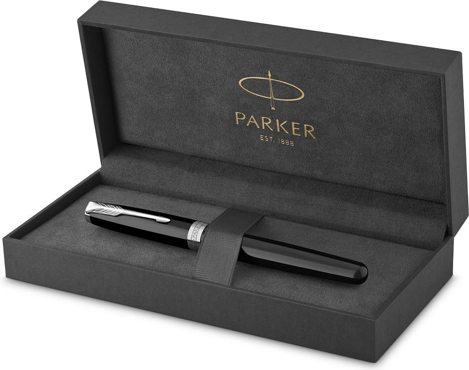 Ручка роллер PARKER 1931501 1 шт, цвет чернил черный купить,NaN
