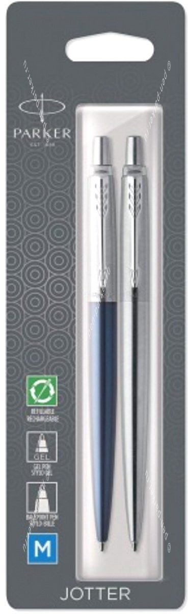 Ручка шариковая PARKER 2033156 2 шт, 0.5 мм, цвет чернил синий купить,NaN