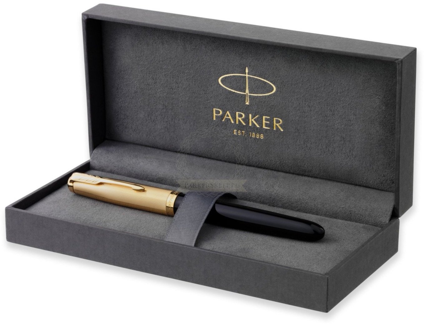 Ручка перьевая PARKER 2123511 1 шт, цвет чернил черный купить,0