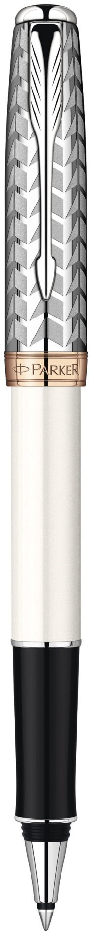 Ручка роллер PARKER Sonnet 11 Pearl CT T540 S0947330 1 шт, 0 мм, цвет чернил черный купить,NaN
