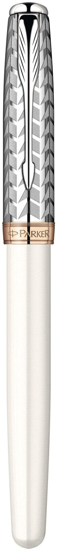 Ручка роллер PARKER Sonnet 11 Pearl CT T540 S0947330 1 шт, 0 мм, цвет чернил черный купить,NaN