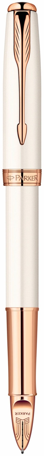 Ручка перьевая PARKER Sonnet Pearl Lacquer PGT 5TH 85 552P 1 шт, 5 TH, цвет чернил черный