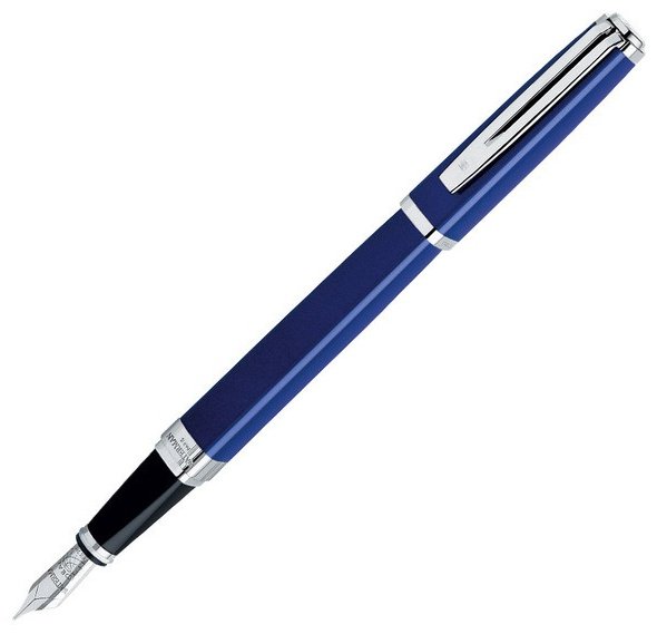 Ручка перьевая WATERMAN Exception S0637090 1 шт, цвет чернил синий
