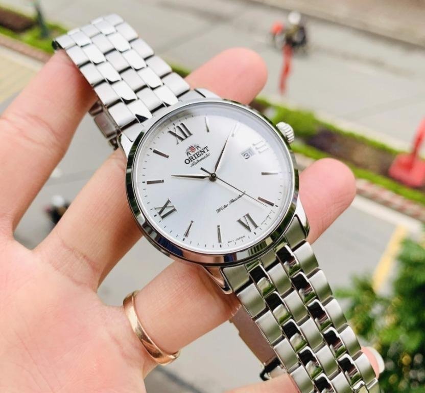 Часы Механические ORIENT RA-AC0F10S10B сталь купить,NaN