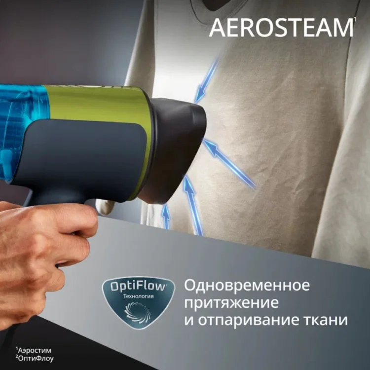Отпариватель ручной Tefal DT 9810 F1 черно-зеленый купить,NaN