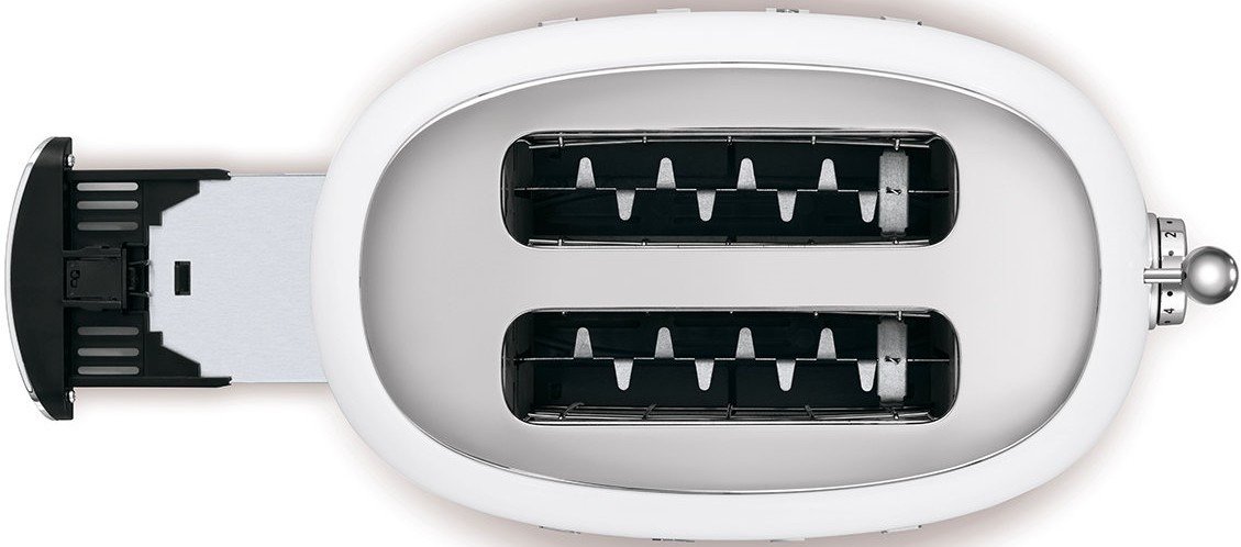 Тостер Smeg TSF01WHEU белый купить,0