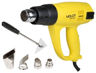 Строительный фен Молот MHG 6020 купить,NaN