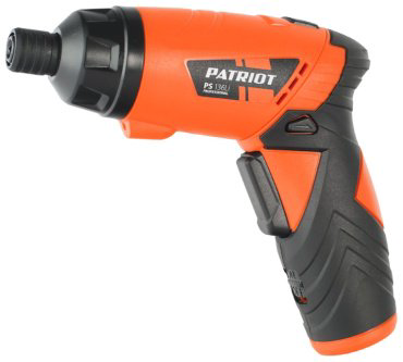 Аккумуляторная отвертка Patriot PS 136, патрон под биты купить,NaN