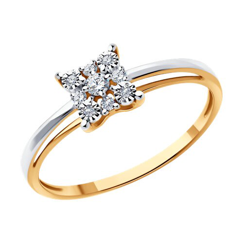 Кольцо Diamant 51-210-02039-1 17р 1,23гр. купить,NaN