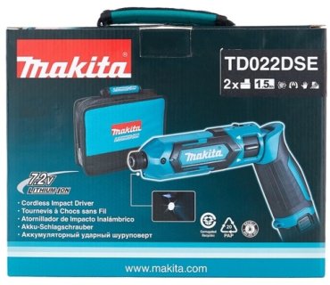 Аккумуляторная отвертка Makita TD022DSE купить,0