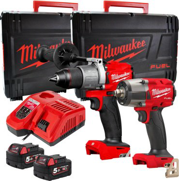 Набор электроинструментов Milwaukee M18 FPP2F3-502X 4933492518 2 в 1 купить,NaN