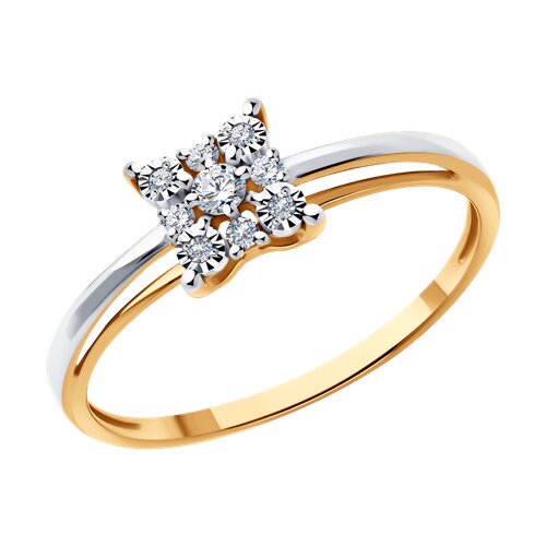 Кольцо Diamant 51-210-02039-1 16,5р 1,14гр. купить,NaN
