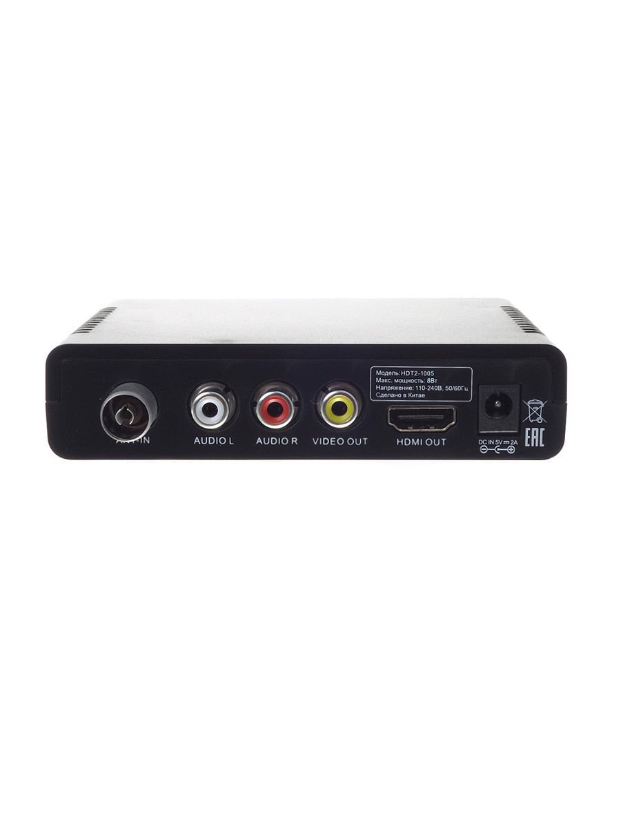 TV-тюнер Harper HDT2-1005 черный купить,NaN