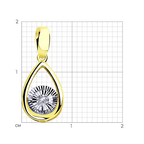 Кулон Sokolov 1030714-2 1,40гр. купить,NaN