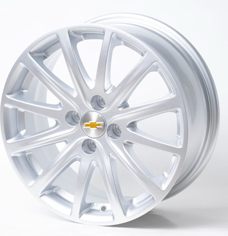 Kipardo 155188 6x15/4x100 D56.6 ET39 4 диска серебристый, белый купить,NaN