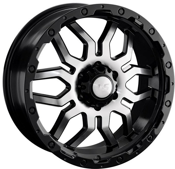LS 1285 7.5x17/6x139.7 D100.1 ET35 черный купить,NaN