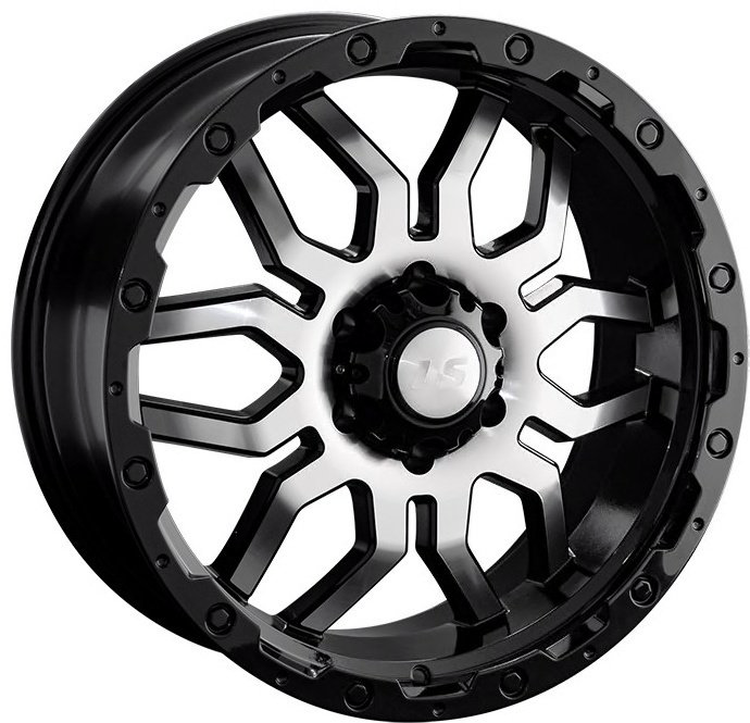 LS 1285 7.5x17/6x139.7 D100.1 ET35 черный купить,NaN