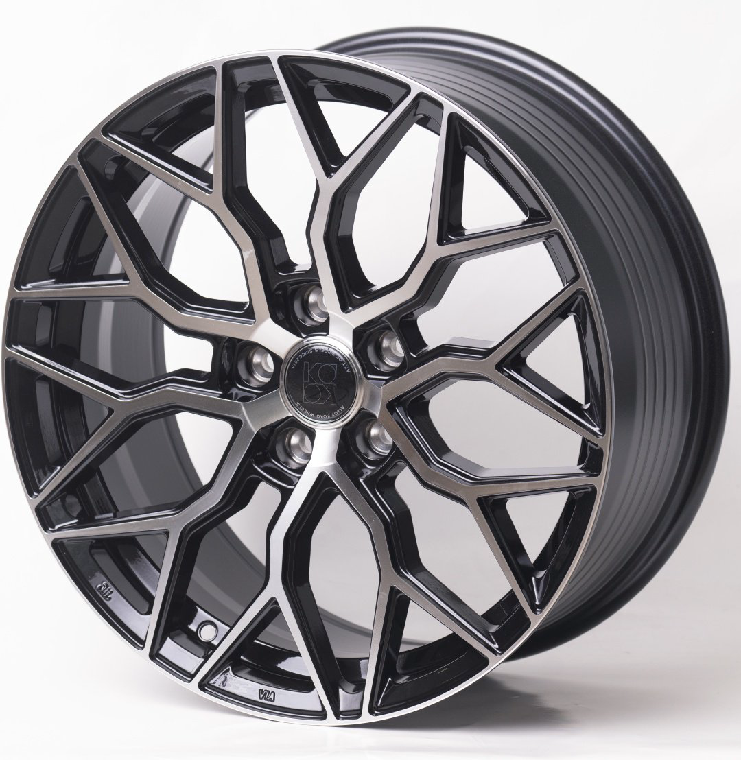 Replica FF507 8.5x19/5x114.3 D73.1 ET35 4 диска черный купить,NaN