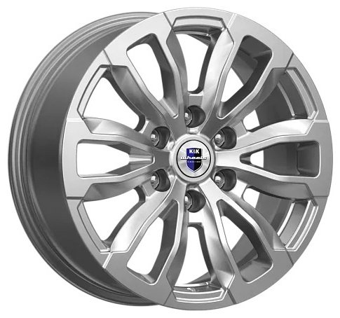K&K Меконг 7.5x18/6x139.7 D75.1 ET42 серый
