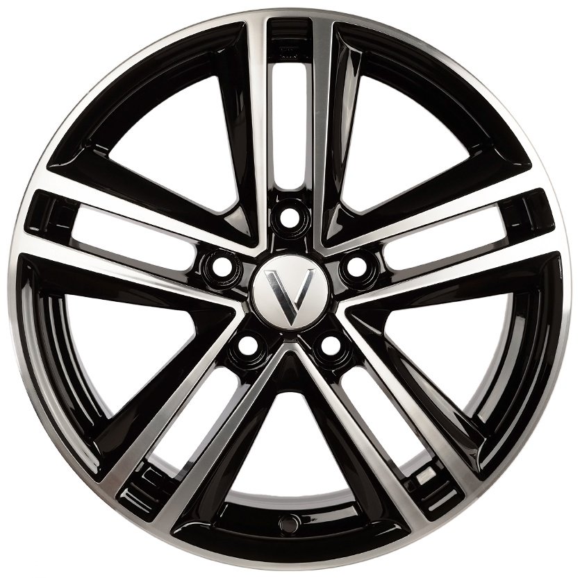 K7 13710AK 6.5x16/5x110 D63.3 ET46 4 диска серебристый, черный