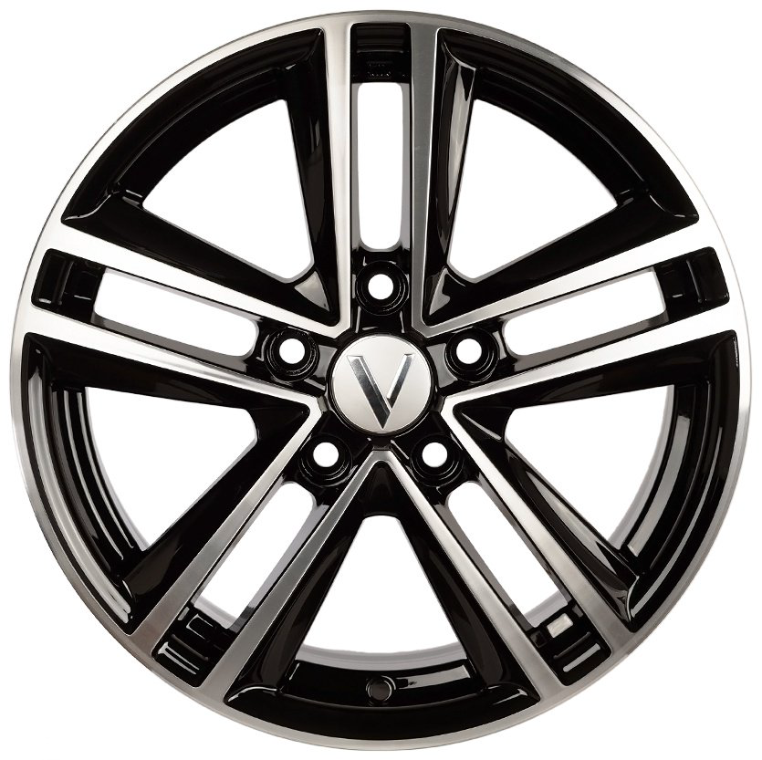 K7 13710AK 6.5x16/5x110 D63.3 ET46 4 диска серебристый, черный купить,NaN