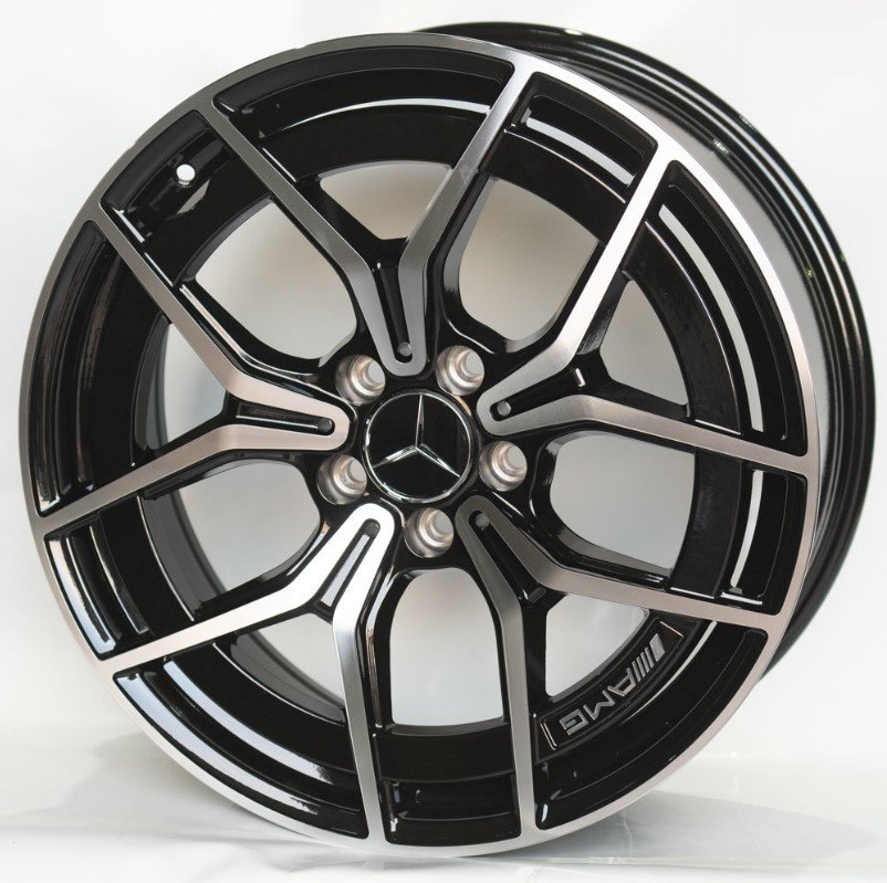 Kipardo MR-19003 8x19/5x112 D66.6 ET43 черный, серебристый купить,NaN