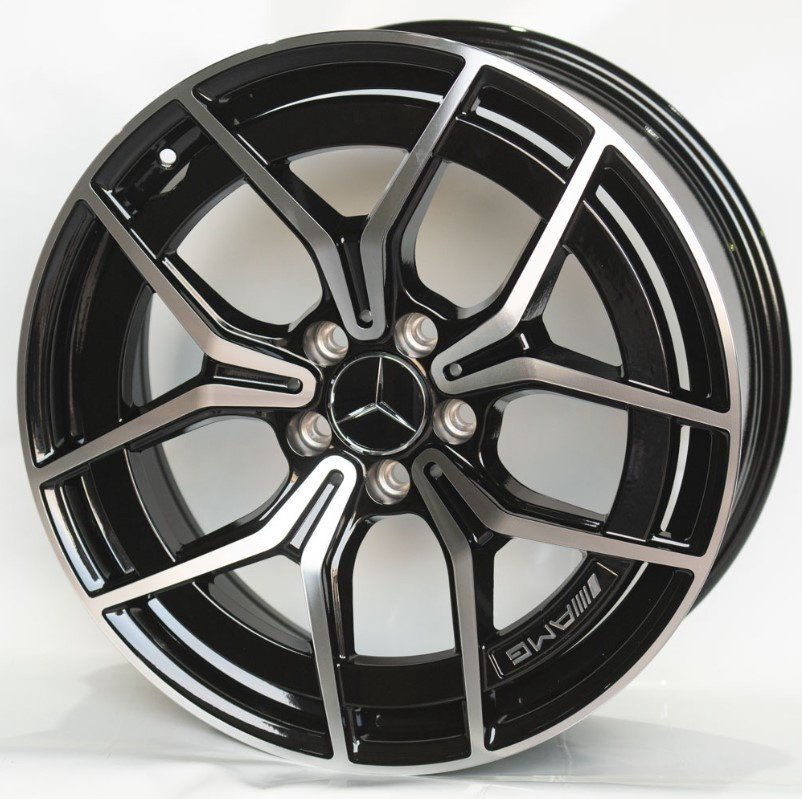 Kipardo MR-19003 8x19/5x112 D66.6 ET43 черный, серебристый купить,NaN
