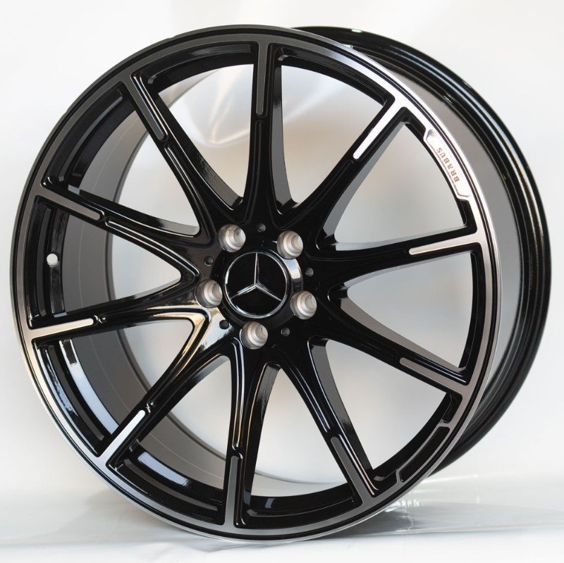 Kipardo MR-20005 8.5x20/5x112 D66.6 ET34 черный, серебристый