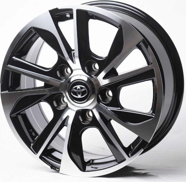 Kipardo TY1611 8x18/5x150 D110.1 ET40 черный, серебристый