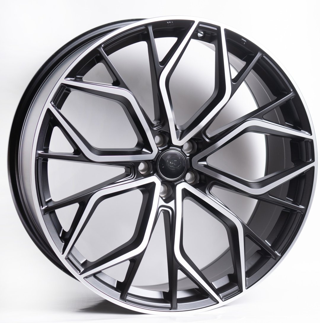 Kipardo 22007 9x22/5x112 D66.6 ET35 4 диска серебристый, черный матовый