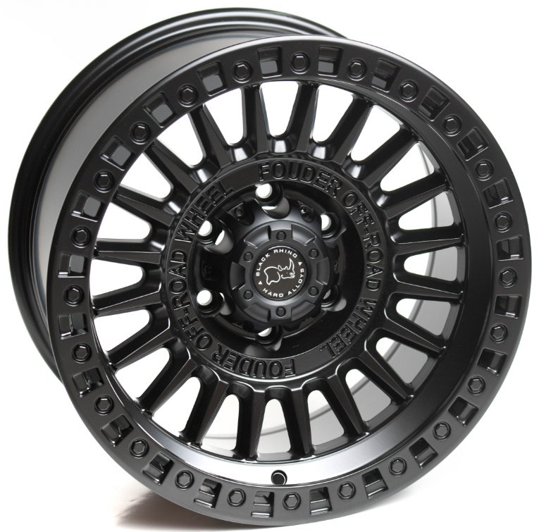 Kipardo JT222-8 9x18/6x139.7 D110.1 ET0 4 диска черный матовый
