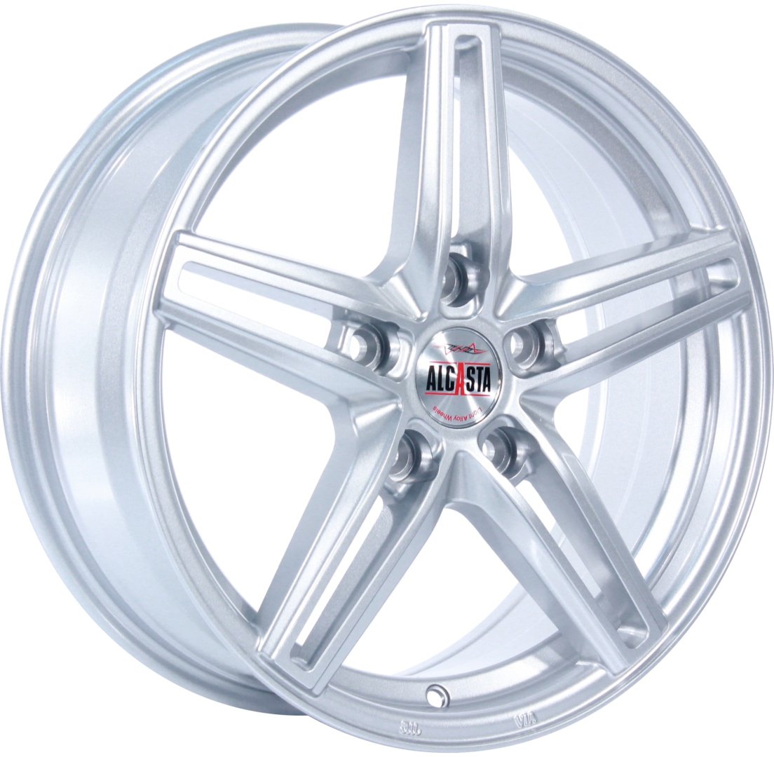 Alcasta M43 6.5x16/5x114.3 D67.1 ET43 серебристый