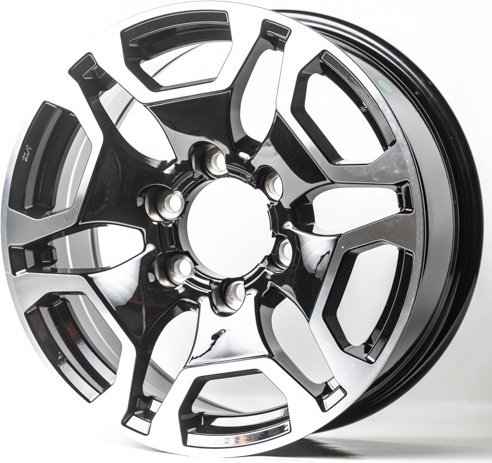 Rimax HP963D 7.5x17/6x139.7 D106.2 ET25 черный, серебристый